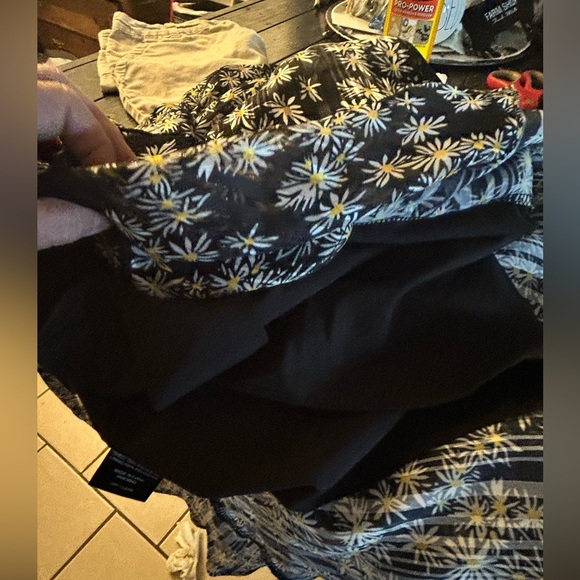 1/2off Rushed front with tie sleeveless Sam Edelman dress 14 daisy print - Picture 10 of 12